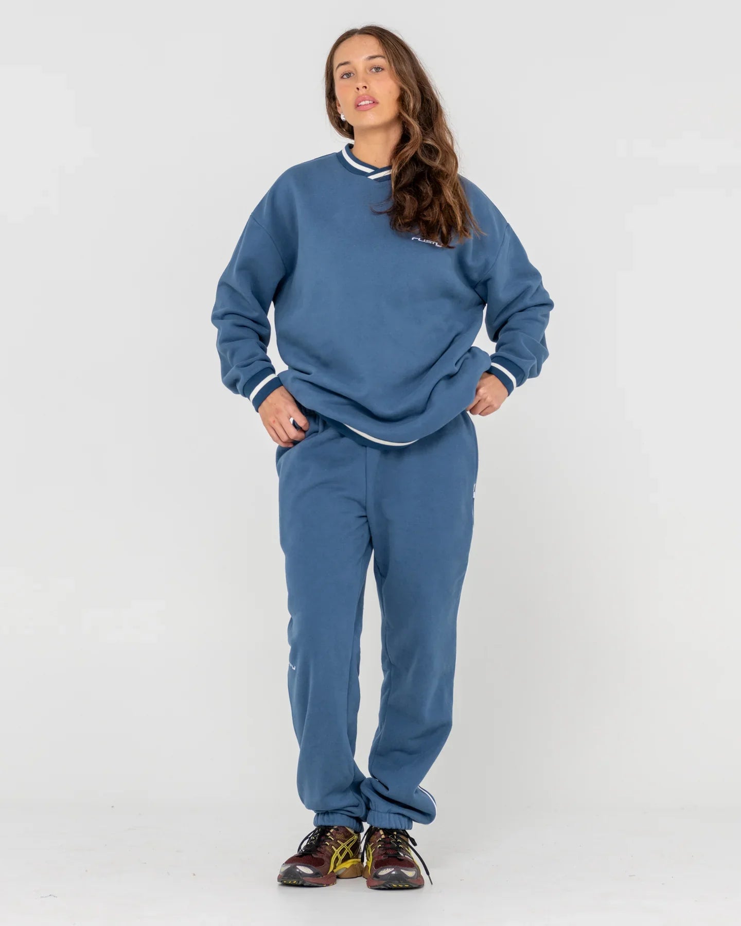 South Oversize Crew Fleece - RustyFTL0851 - ANB - Atlantic Blue - 10