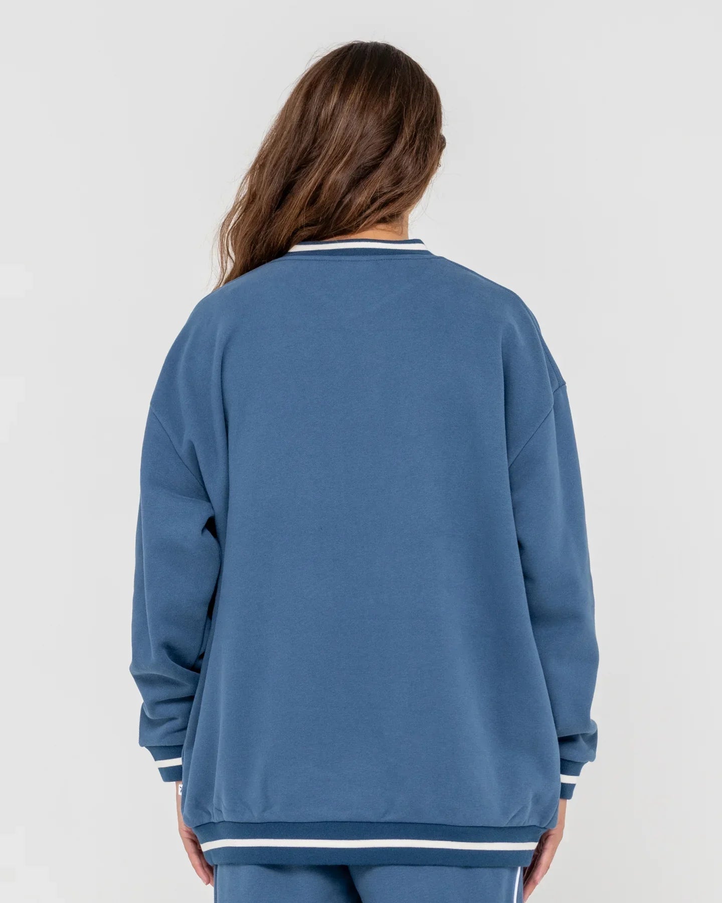 South Oversize Crew Fleece - RustyFTL0851 - ANB - Atlantic Blue - 10