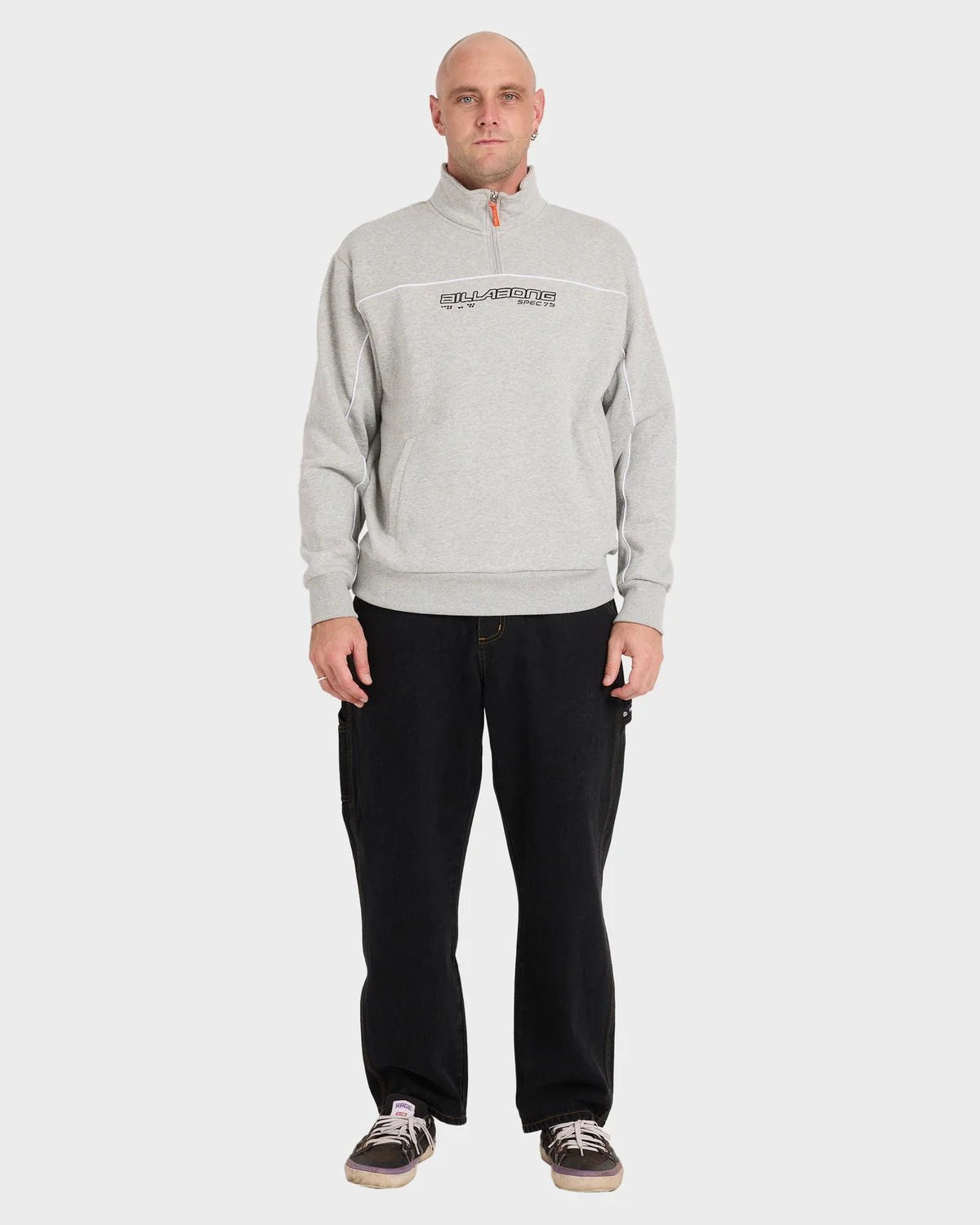 SPEC 73 1/4 ZIP - Billabong24A481670-LIGHT GREY HEATHER-S