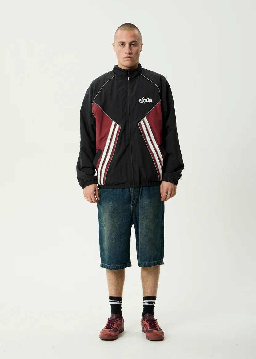 Sporting - Recycled Sports Spray Jacket - AfendsM253585-BURGUNDY-M