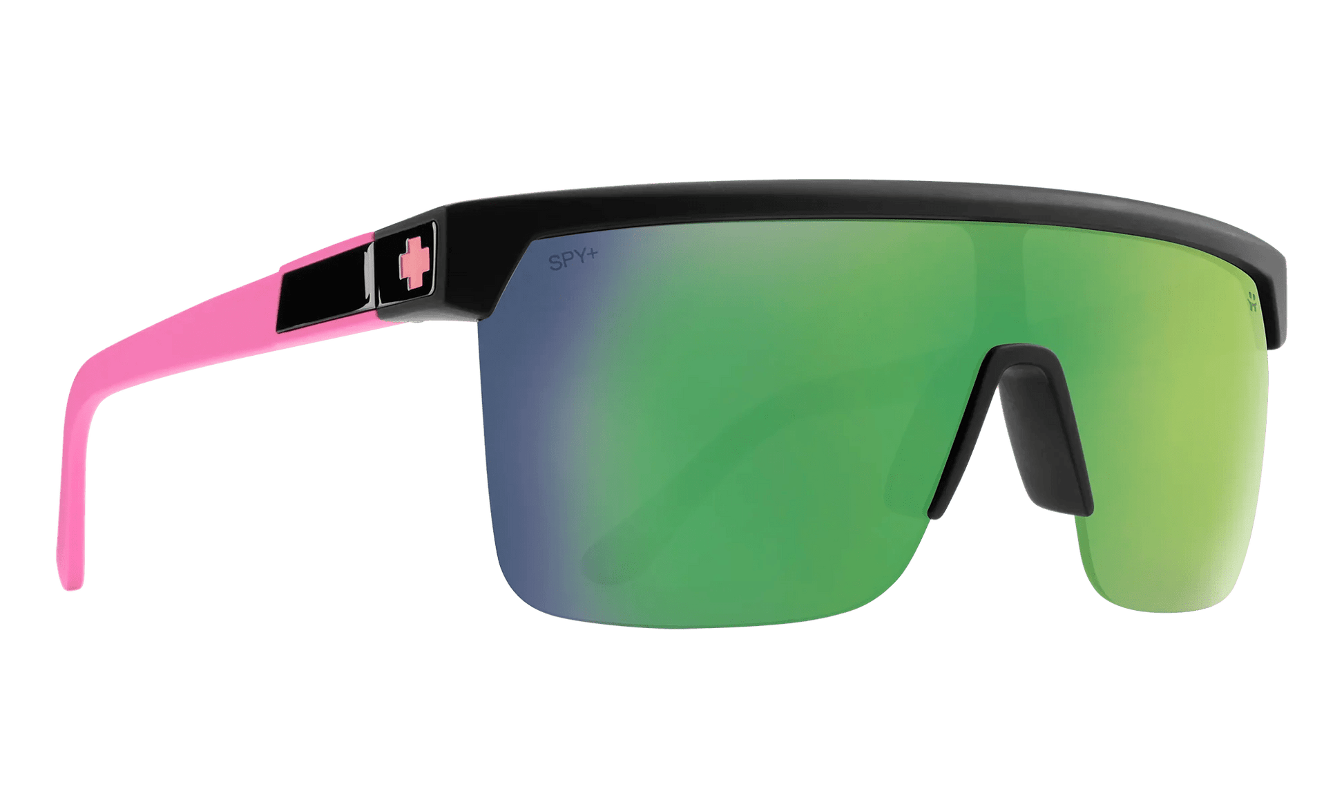 Spy Flynn 5050 - Sportrade - Spy6700000000214 - Matte Black Matte Pink w/ Happy Gray Green Light Green Mirror - 1SZ
