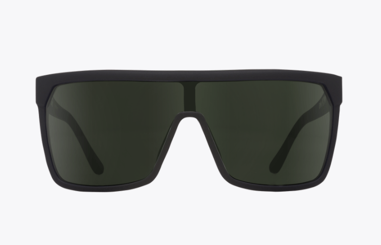 Spy Flynn Sunglasses - SpySPS - FYBT09 670323973863 - Soft Matte Black - Happy Gray Green - 1SZ