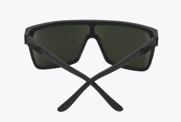 Spy Flynn Sunglasses - SpySPS - FYBT09 670323973863 - Soft Matte Black - Happy Gray Green - 1SZ