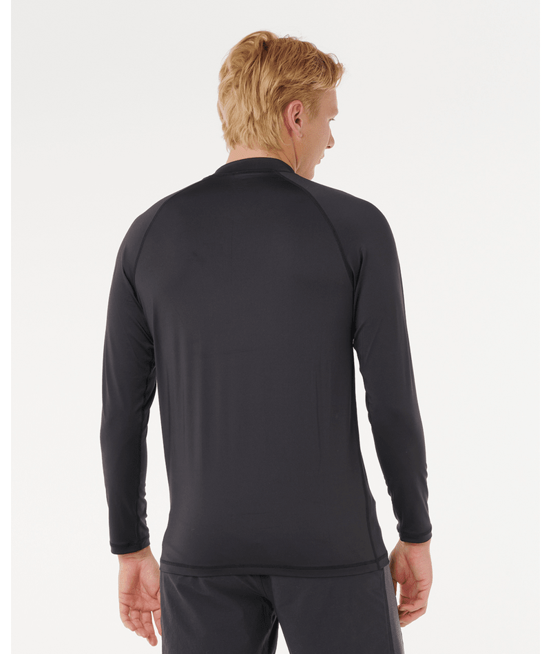 STAPLER UPF L/S - Rip Curl15ZMRV - BLACK - S
