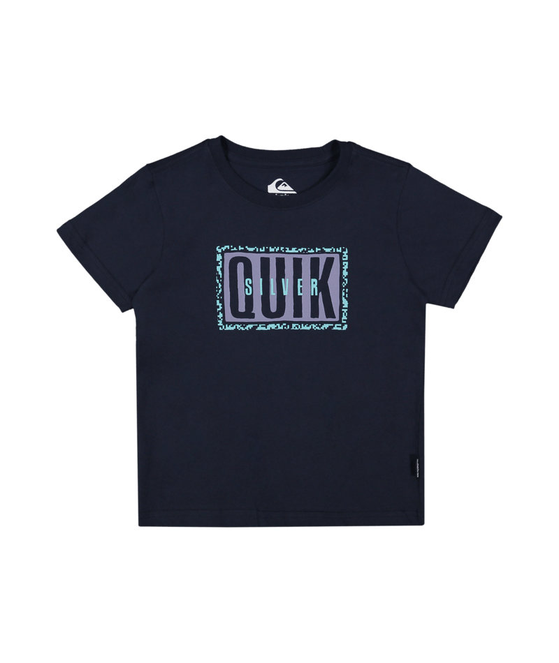STATIC BOX SS BOY - Quiksilver25Y354570 - DARK NAVY - 2