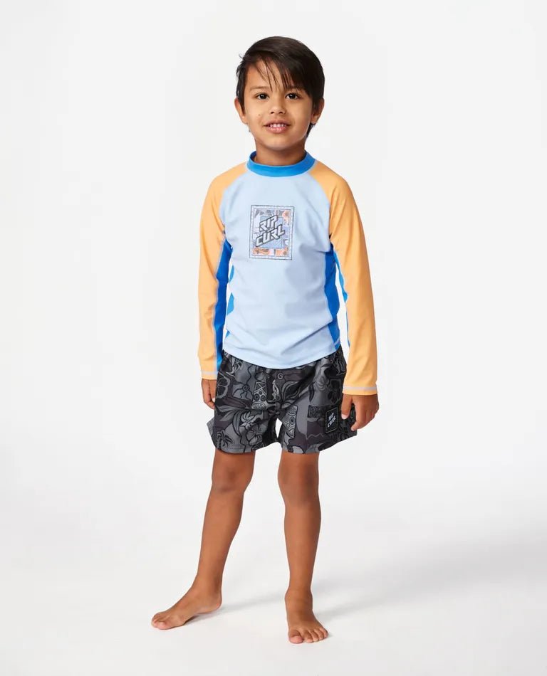 Static Youth UPF LS Boy - Rip CurlTNKTRV - 0070 - Blue - 1to2