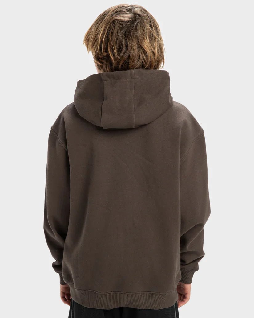 Stencil Hood Yth - QuiksilverUQBFT03029 - KSN0 - Turkish Coffee - 10