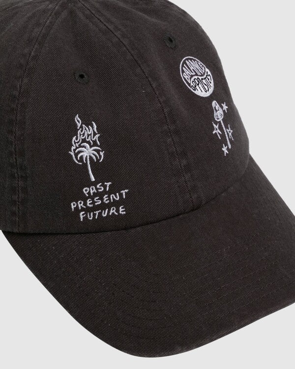 Steps Cap - RVCAUVYHA00242 - WAA - Washed Black - 1SZ