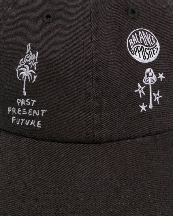 Steps Cap - RVCAUVYHA00242 - WAA - Washed Black - 1SZ