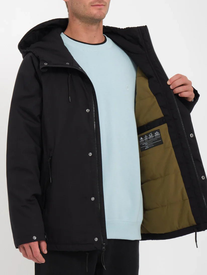 Stoke Stone II 10k Jacket - VolcomA1732407 - BLK - Black - L