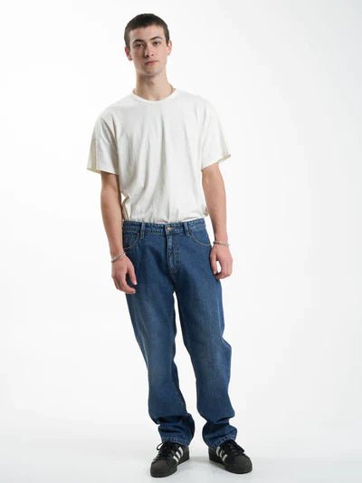 Straight Line Denim Jean - ThrillsTDP - 431ERH - Roadhouse Blue - 28