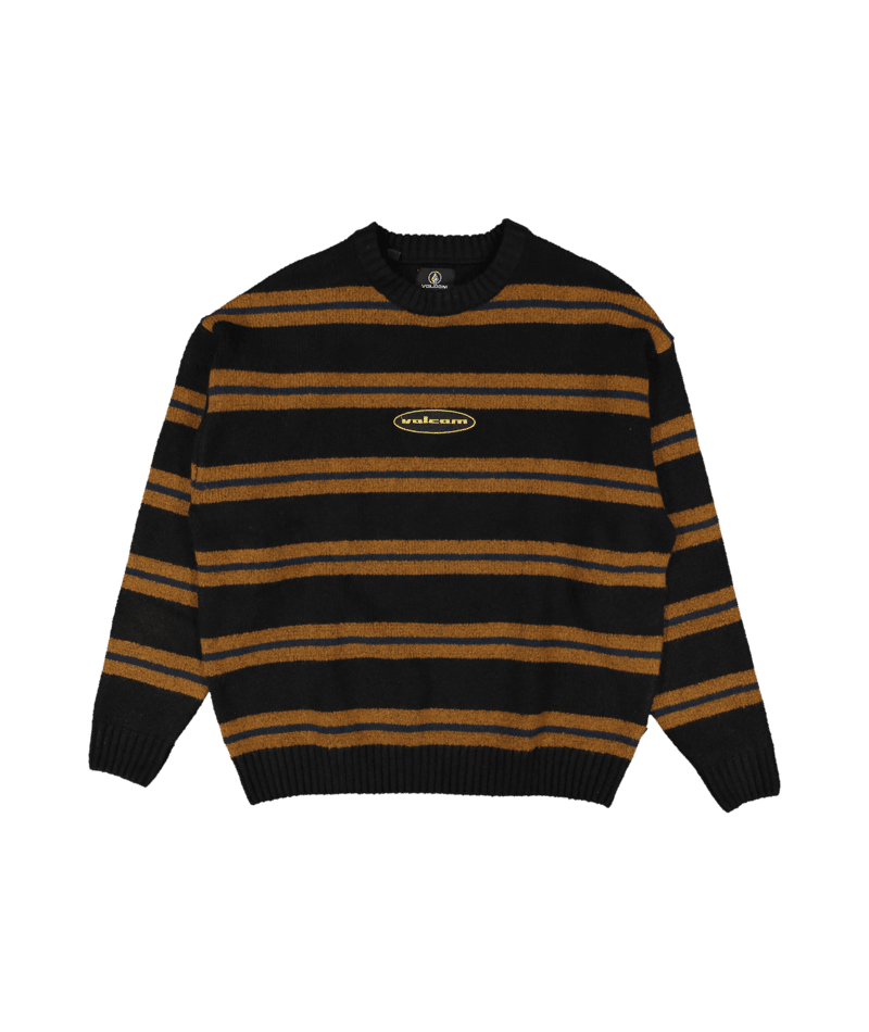 STRIPERSTAND SWEATER - VolcomA0742502-BLACK-S