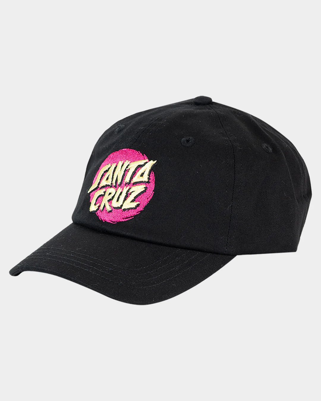 STYLE DOT DAD CAP - Santa CruzSG225 - HW01 - BLACK