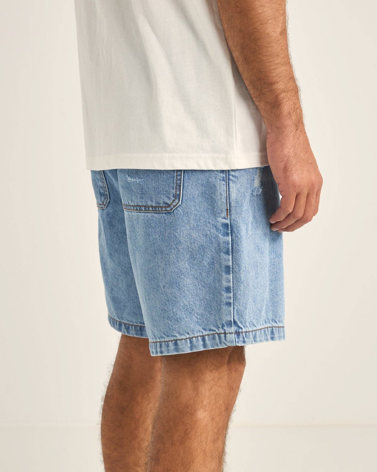 SUBTLE DISTRESS SHORT - RhythmCD24M - WA01 - BLUE - 30