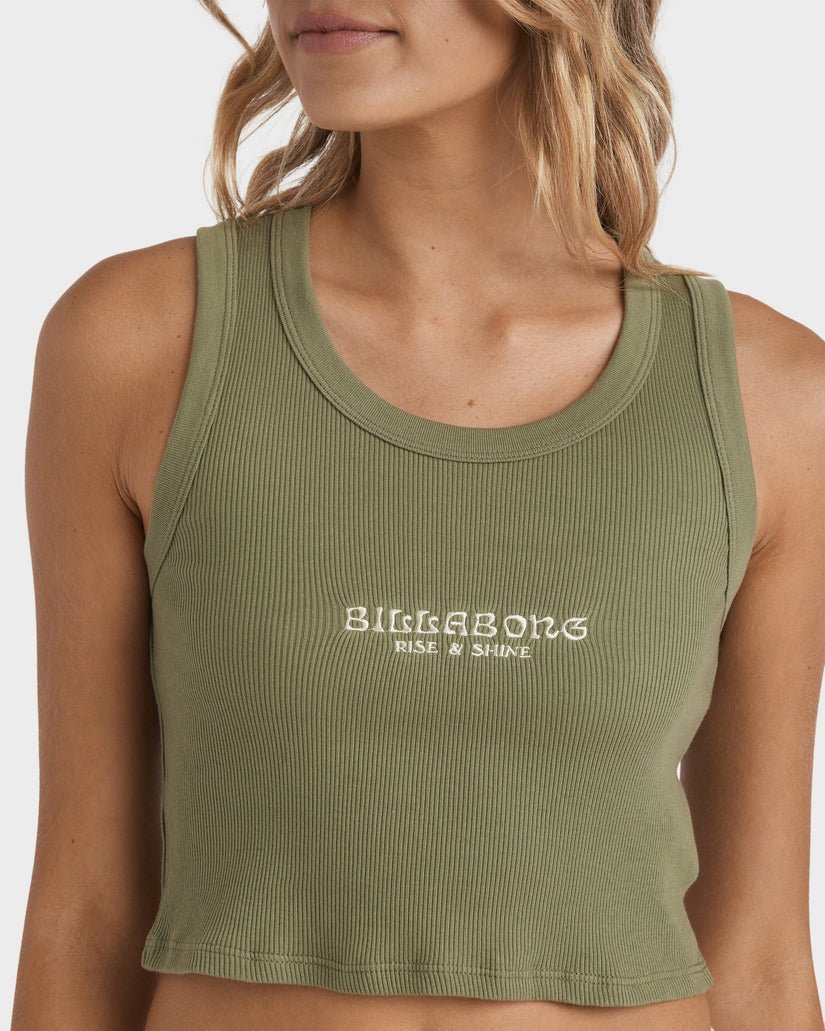 SUMMER LOVER TANK - Billabong24B453570 - Luv Army - L/12