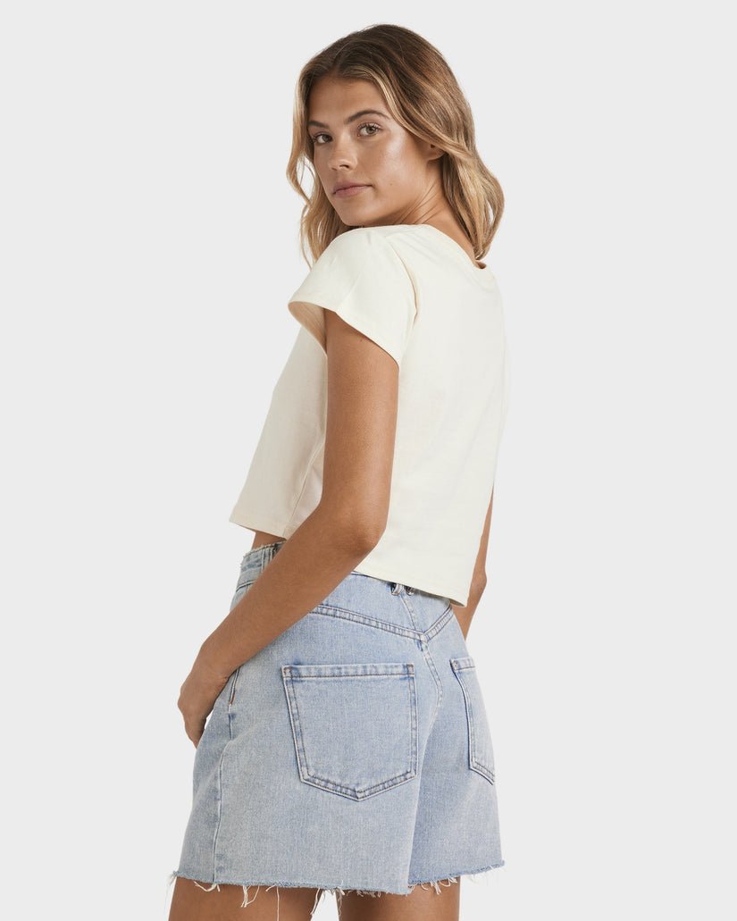 SUMMER LOVER TEE - Billabong24B353575 - Whitecap - L/12