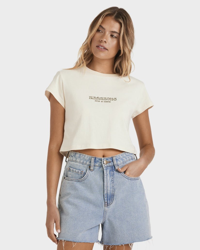 SUMMER LOVER TEE - Billabong24B353575 - Whitecap - L/12