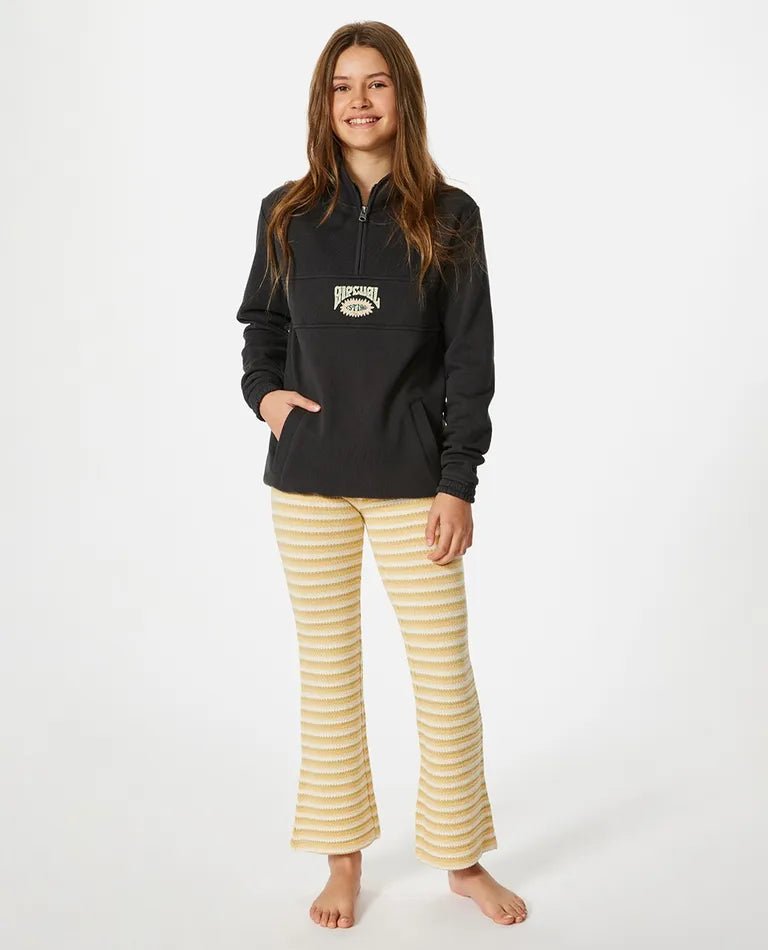 Summer Rain 1/4 Zip - Girl - Rip Curl00PGFL - 8264 - Washed Black - 10