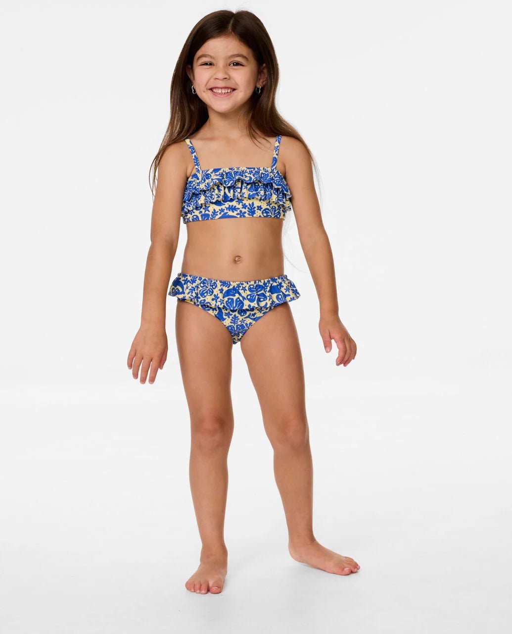 SUN SWELL FRILL BIKINI - GIRL - Rip Curl02HJSW - BLUE - 1 - 2