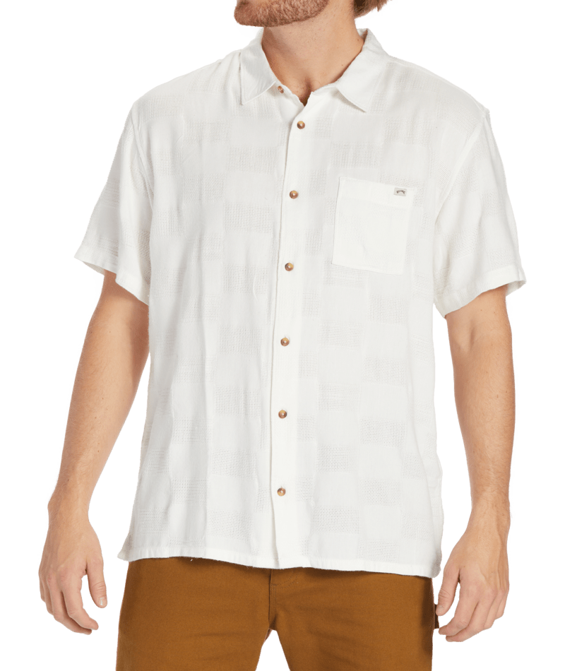 SUNDAYS JACQUARD SS - BillabongABYWT00235-OFF WHITE-S