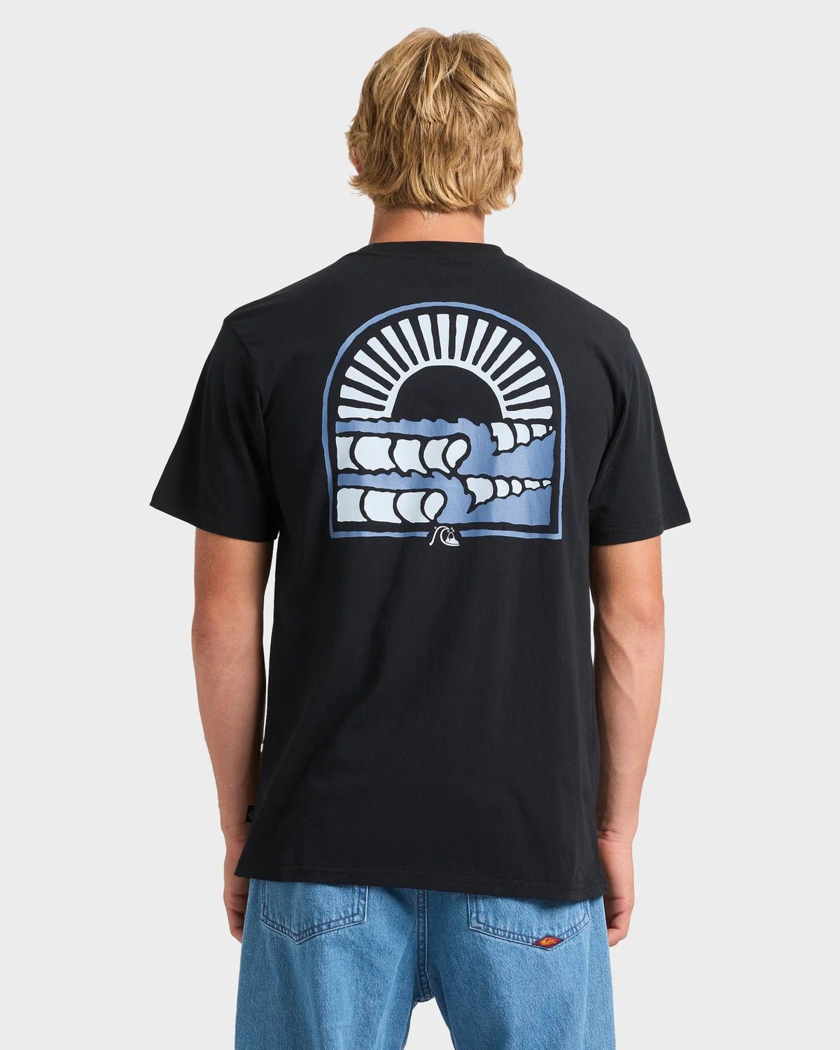 SUNSET ARC WAVE SS - Quiksilver25A434582 - BLACK - S