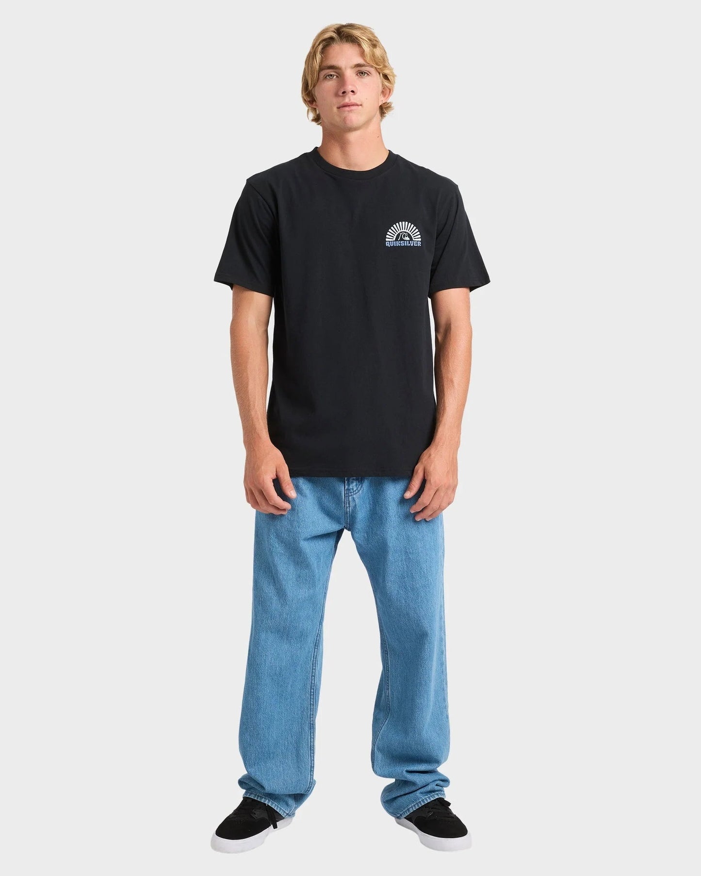 SUNSET ARC WAVE SS - Quiksilver25A434582 - BLACK - S