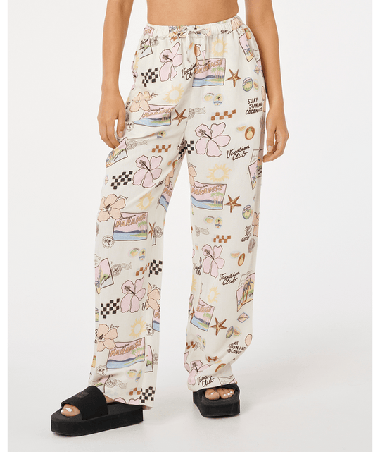 SUNSET LUAU WIDE LEG PANTS