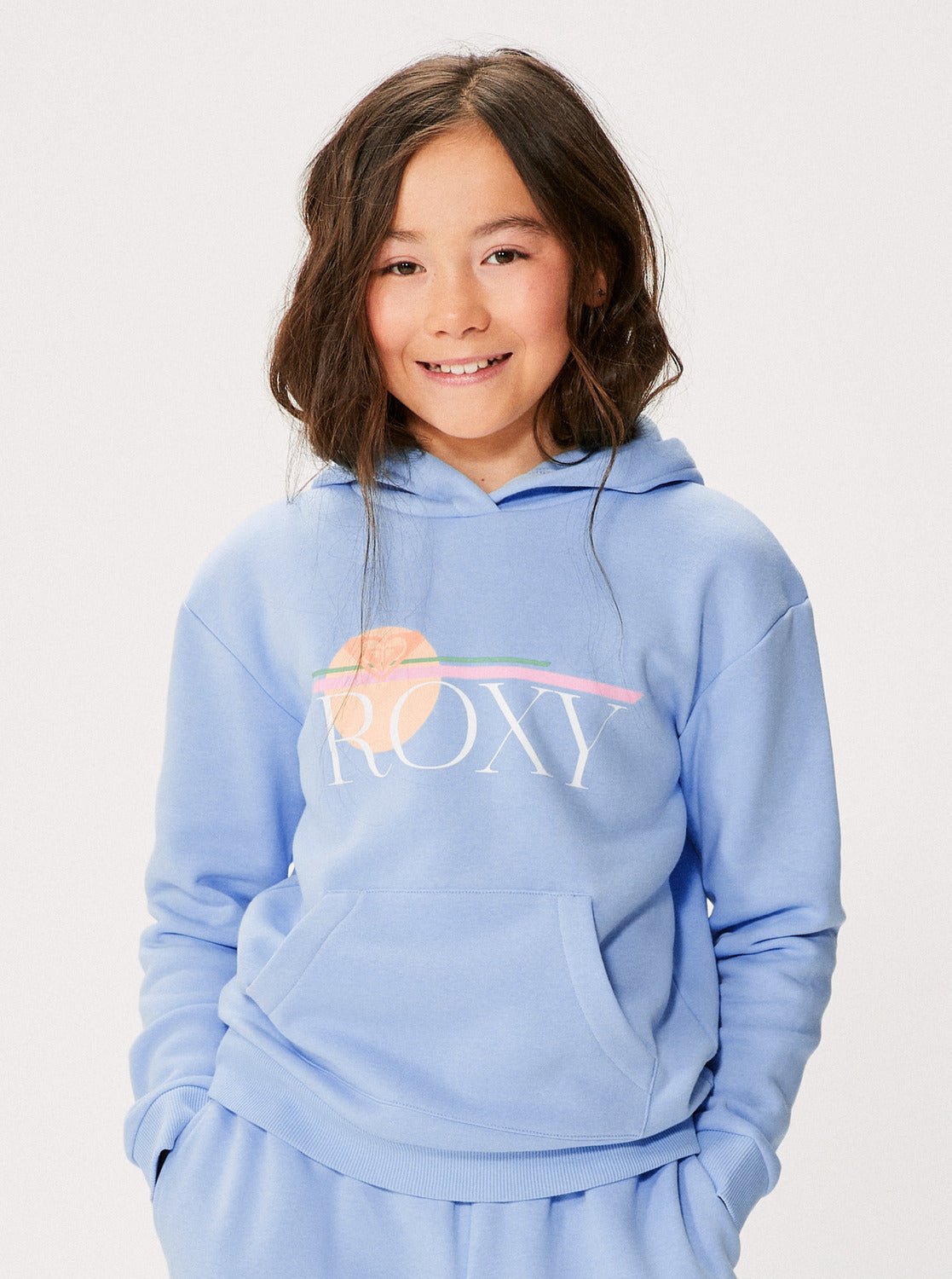 Surf Feeling Hoodie Brushed A - RoxyERGFT03929 - BHG0 - Bel Air Blue - 10