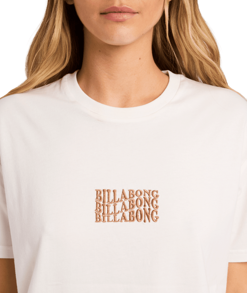 SURF HIGH TEE -BillabongUBJZT00556-SALT CRYSTAL-XS/6