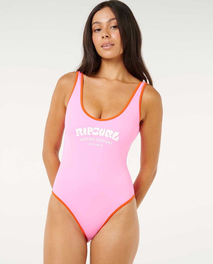 SURF PUFF 1 PIECE - Rip Curl0NWWSW - ORANGE - 2XS