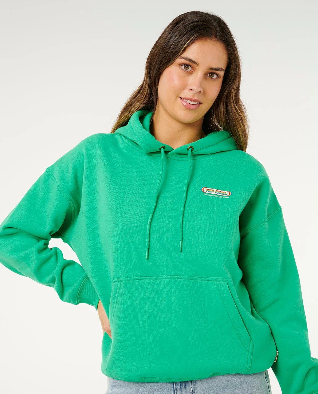 SURF REVIVAL HERITAGE HOOD - Rip Curl0BIWFL-BRIGHT GREEN-2XS