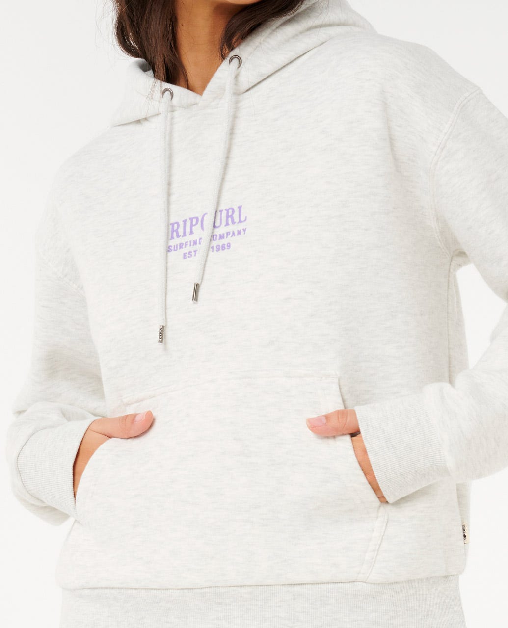 SURF STAPLE RELAXED HOOD - Rip Curl07IWFL - SPORTS MARLE - 2XS