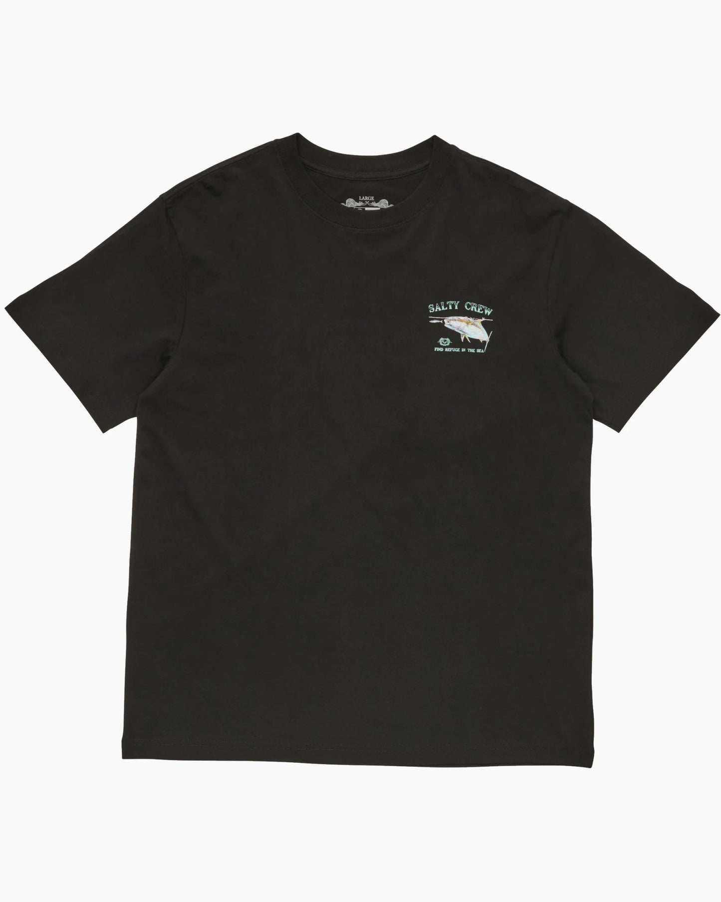 SURFACE CLASSIC SS TEE - Salty Crew200358914A - BLACK - S