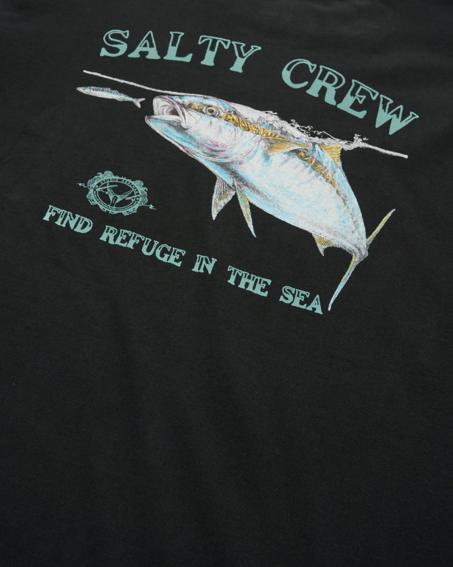 SURFACE CLASSIC SS TEE - Salty Crew200358914A - BLACK - S