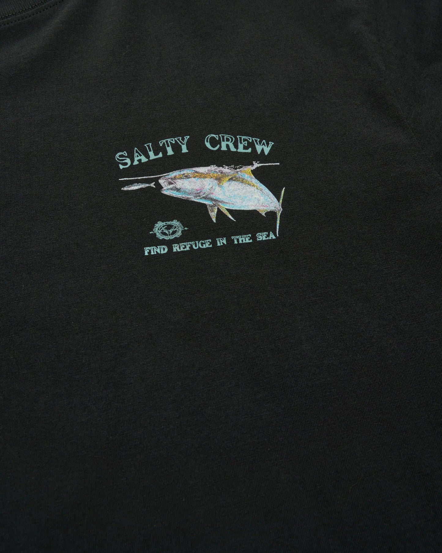 SURFACE CLASSIC SS TEE - Salty Crew200358914A - BLACK - S