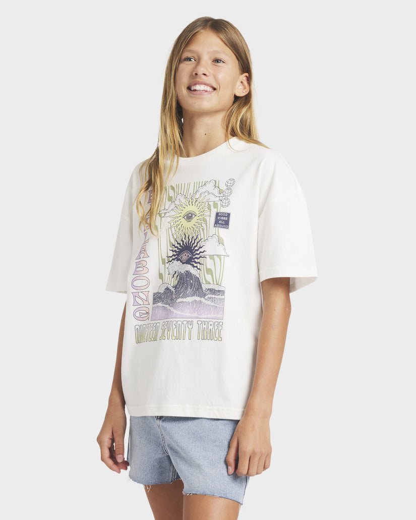 SWELL TRIP JNR TEE - BillabongUBGZT00145 - Salt Crystal - L/12
