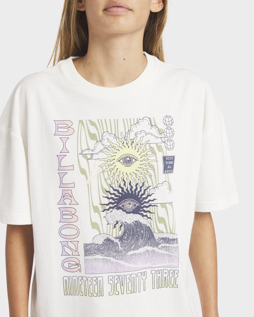 SWELL TRIP JNR TEE - BillabongUBGZT00145 - Salt Crystal - L/12