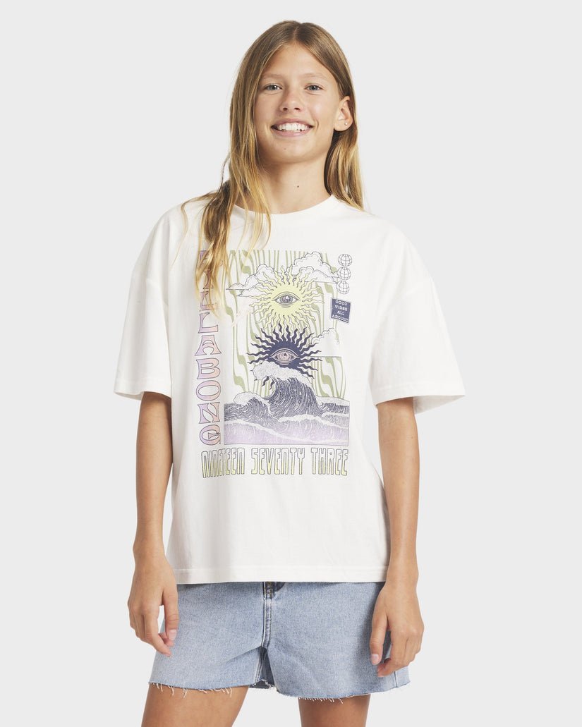 SWELL TRIP JNR TEE - BillabongUBGZT00145 - Salt Crystal - L/12