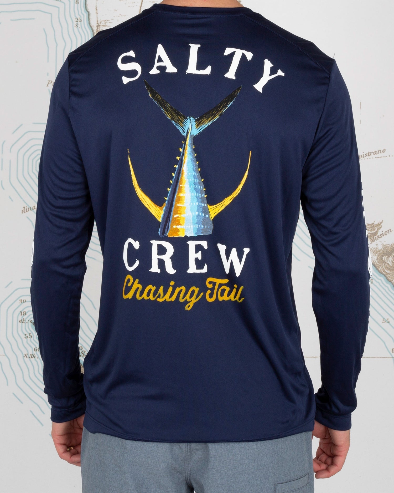 Tailed L/S Sunshirt - Salty Crew20135037 - NAV - Navy - L