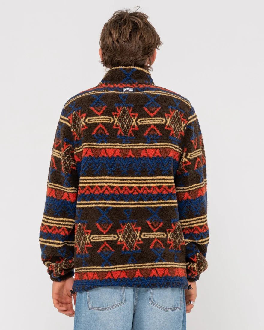 Teka 1/4 Zip Polar Fleece - RustyFTM1056 - FALCON - L