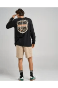 The Tiki Captain LS Tee - The Mad HueysH225M02001 - BLACK - Black - L