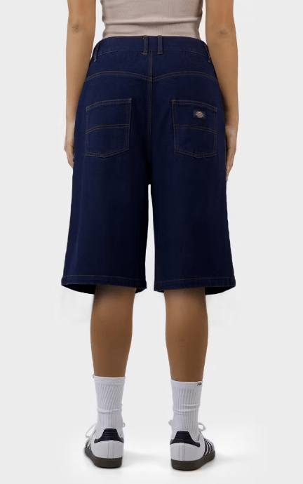 The Woodlands High Waist Wide Leg Short - DickiesDW224 - SH02 - Dark Indigo - 6