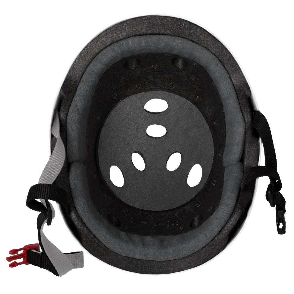 Triple 8 The Certified Helmet SS White Rubber - Go 4 Sportst83630 - White - StoM