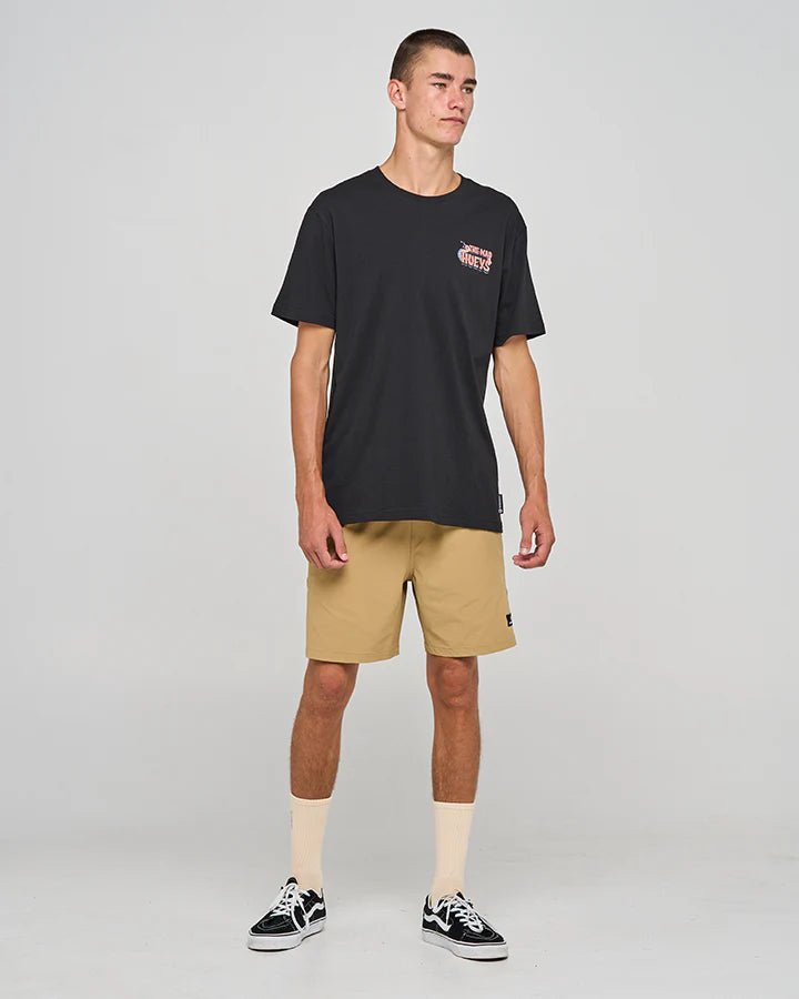 TROPIC OCTOPISSED | SS TEE - The Mad HueysH125M01012-BLACK-S