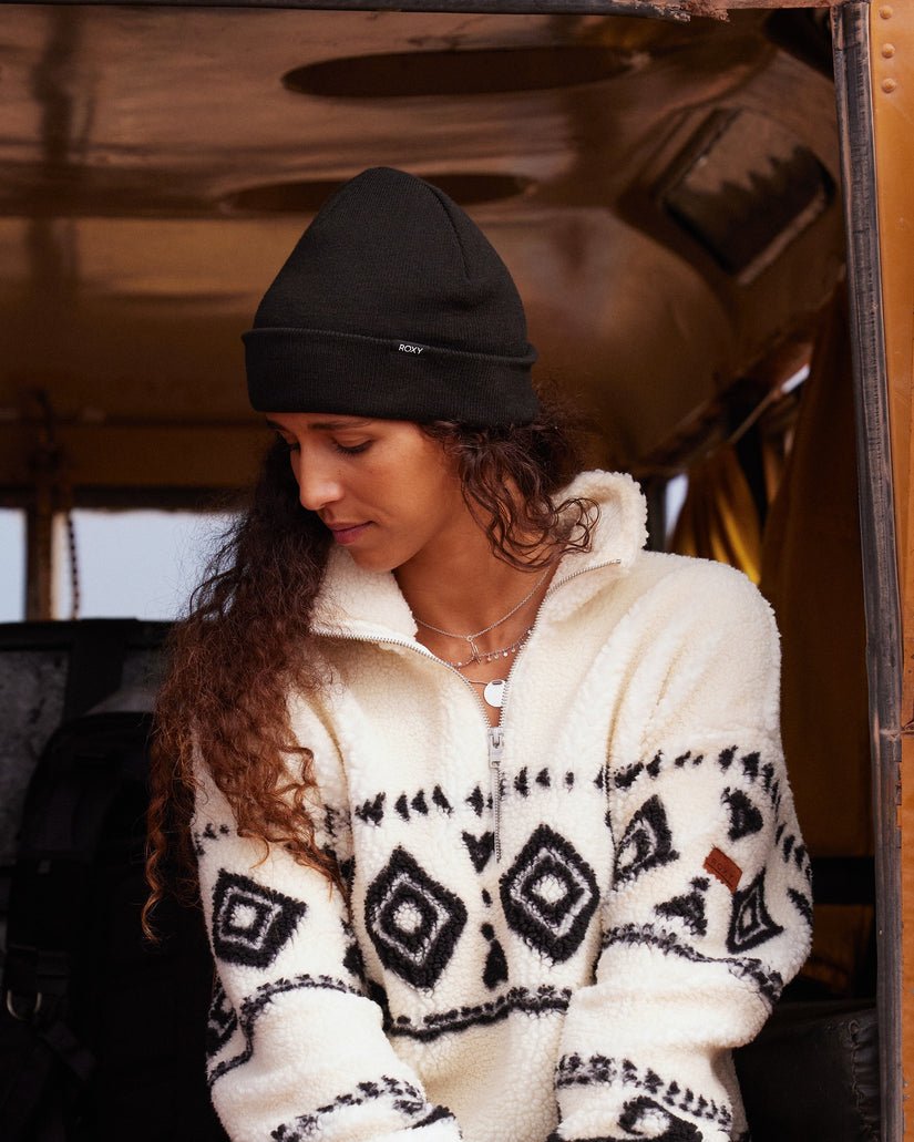 TROPICAL SNOW BEANIE - RoxyERJHA04309 - Anthracite -