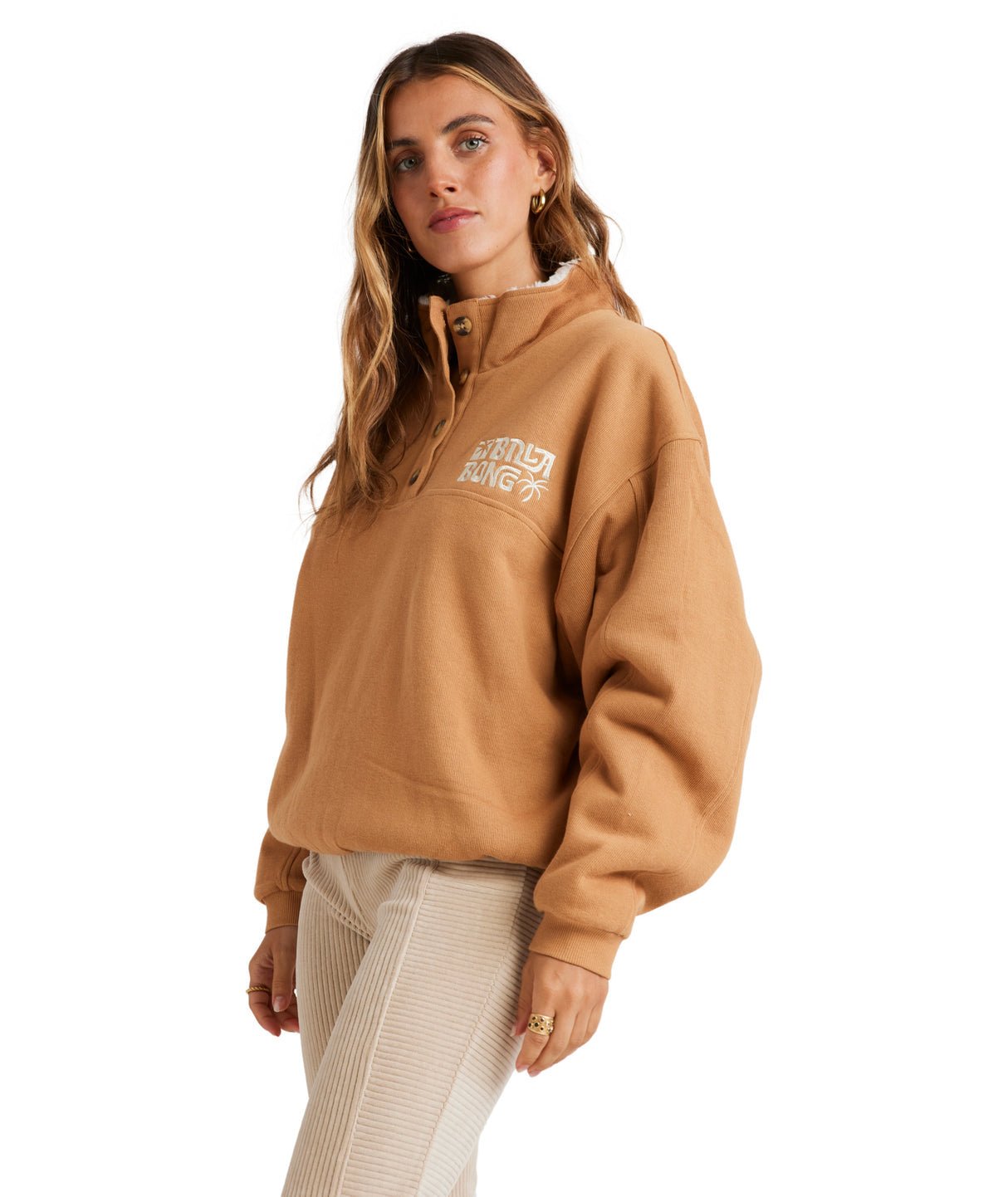 TWISTIES BUTTON DOWN - BillabongUBJFT00265 - BISCUIT - XS/6