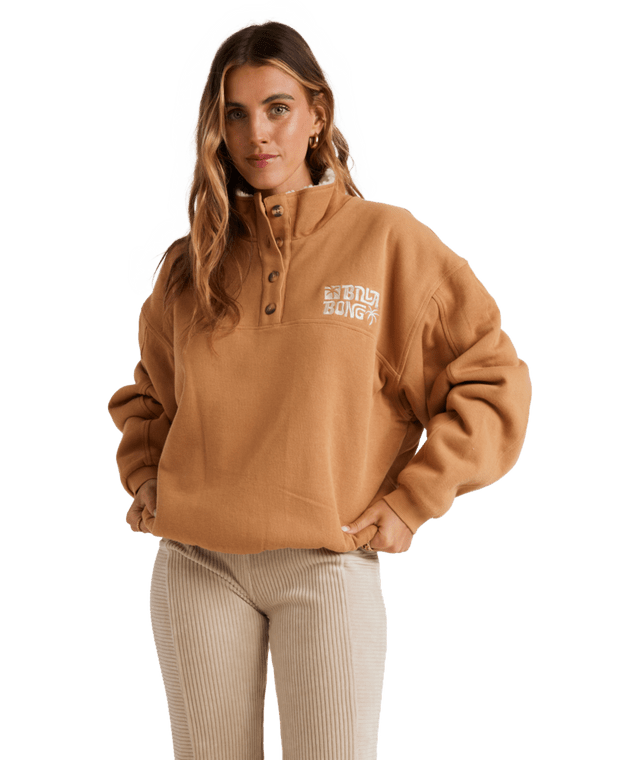 TWISTIES BUTTON DOWN - BillabongUBJFT00265 - BISCUIT - XS/6