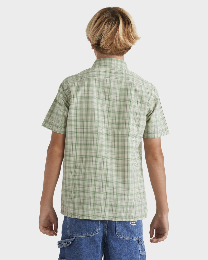 BOYS MOGUL CHECK SS