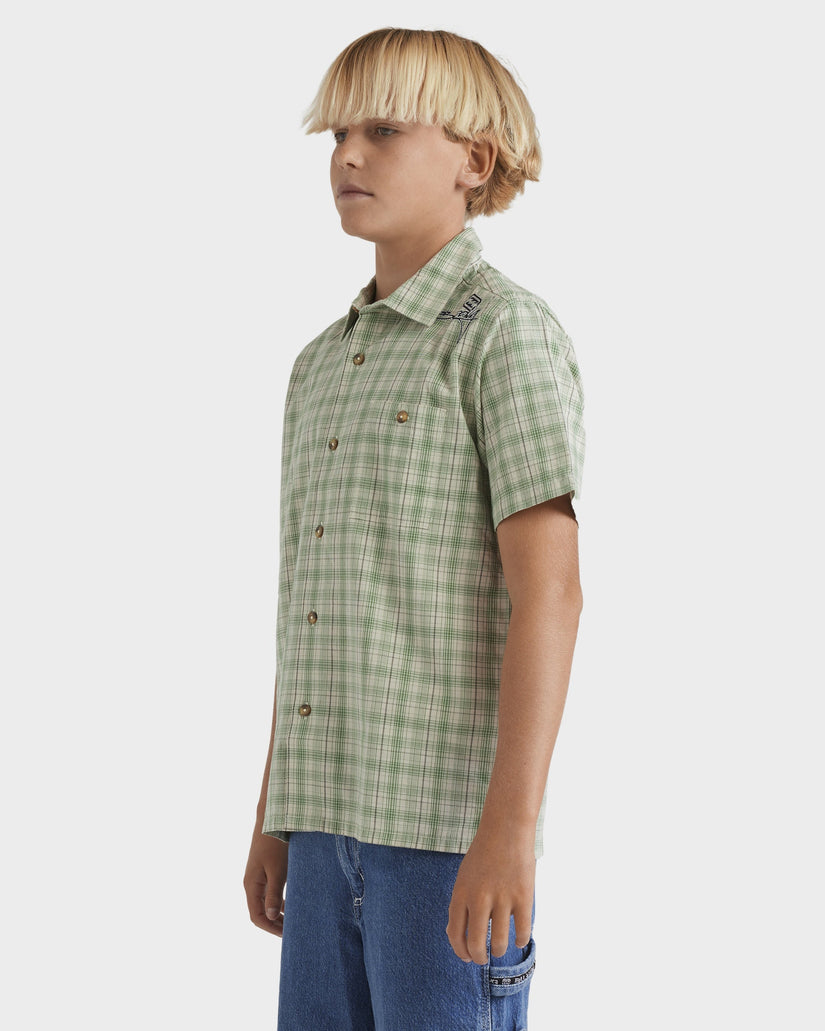 BOYS MOGUL CHECK SS