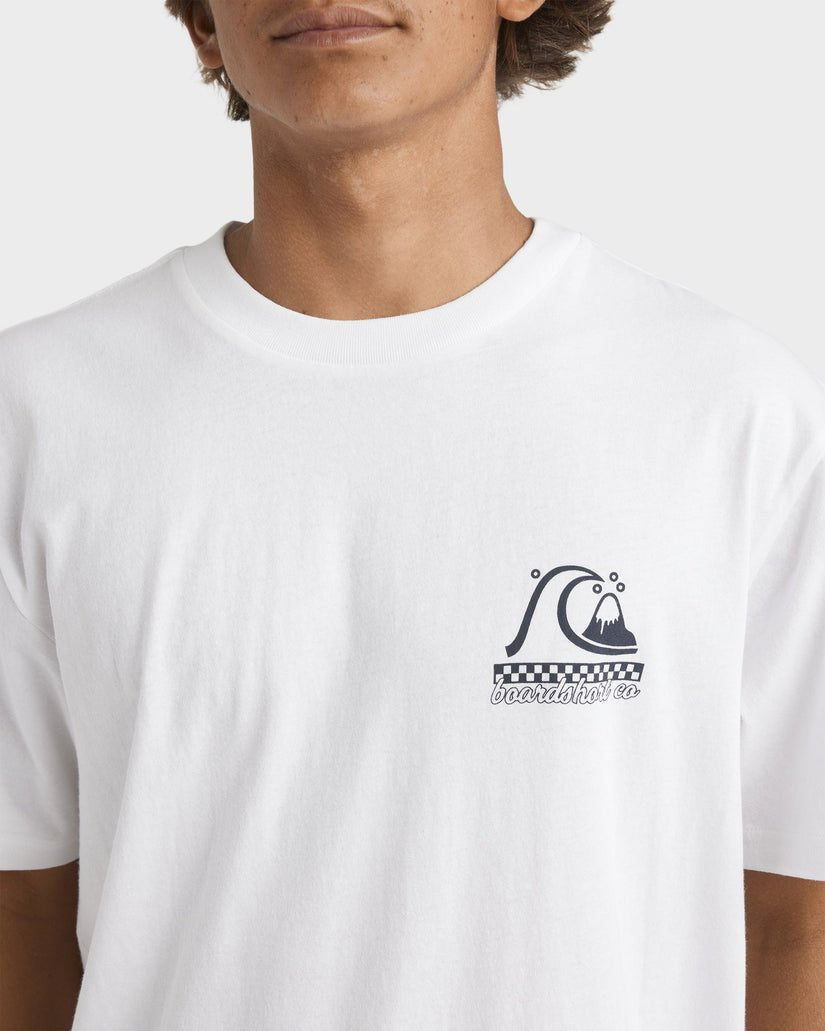 UNDER THE LIP SS - Quiksilver25A353577 - White - S